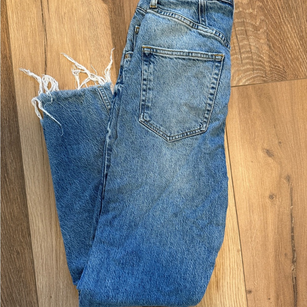 BDG Blue Straight Leg Jeans